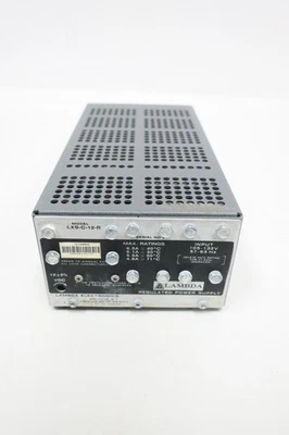 Lambda LXS-C-12-R Ac To Dc Regulated Power Supply 105-132v-ac 12v-dc - Image 1 of 4