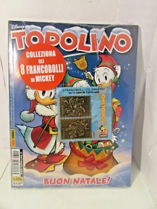 TOPOLINO n°3291 blisterato con francobolli in metallo - sc139 - perfetto - - Picture 1 of 3