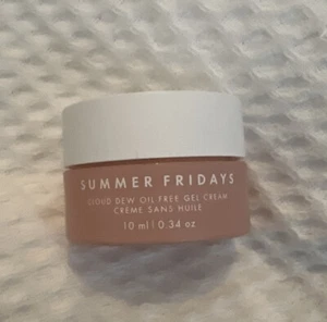 SUMMER FRIDAYS CLOUD DEW OIL FREE GEL CREAM CRÈME SANS HUILE 10 ml Brand New - Picture 1 of 1