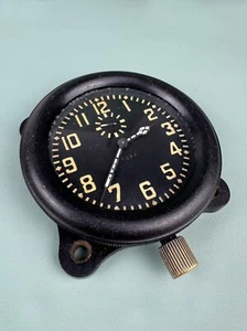 Reloj Reloj Panel Tren Mecánico Soviético URSS - Imagen 1 de 7