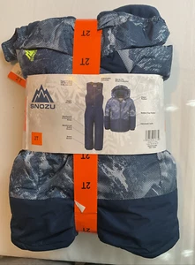 Snozu Kid's 2-Piece Snowsuit Jacket and Bib Pant 2T - Picture 1 of 4