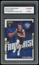 DYSON DANIELS 2022-23 PANINI INSTANT THE FRANCHISE 1ST GRADED 10 NBA ROOKIE CARD