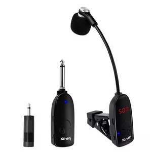 Professional UHF Wireless Instrument Microphone System For Saxophone Trumpet Sax - Picture 1 of 17