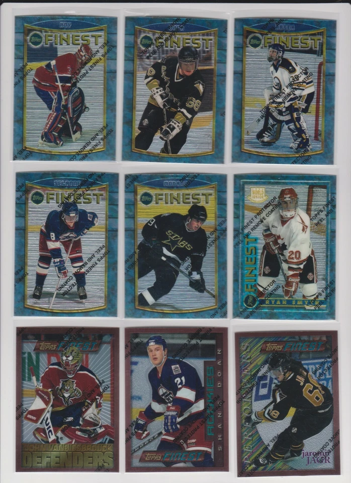 Misc. Finest Hockey U-pick NM you pick base stars RC rookie insert Hall of Fame - Image 1 of 1