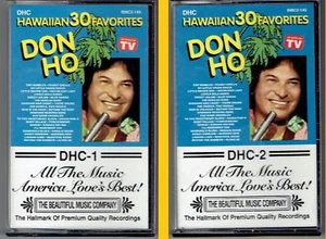 DON HO 30 Hawaiian Favorites As Seen On TV BMC 1994 2 Cassette Tape Lot - Picture 1 of 1