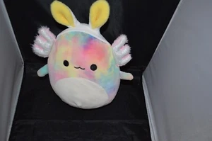 Original Squishmallows Tinley The Tie-Dye w/ Bunny Ears 9" Plush Y4 - Picture 1 of 4