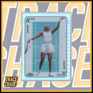2021 Topps Chrome Tennis Coco Gauff Aces Insert #ACE-5 (A)