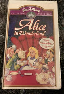 Brandneu/Versiegelt! Alice im Wunderland (VHS, 1999, Disney Masterpiece Collection) - Bild 1 von 4