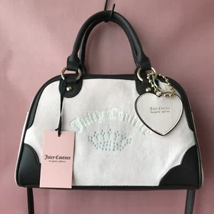 Juicy Couture Urban Heritage Velour Bowler Powder Blush Neu mit Etikett - Bild 1 von 7