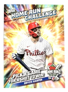 2024 Topps Bryce Harper Home Run Challenge Philadelphia Phillies #HRC-18 - Picture 1 of 2