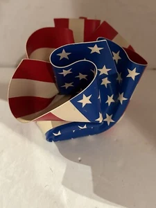 MOMA Museum Modern Art Crumpled American Flag Paper Paperweight M & Co # 6162 - Picture 1 of 11