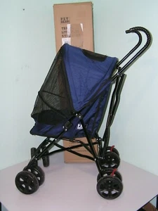Pet Gear Travel Lite Plus Stroller Compact Easy Fold Blue TL8150 NA - Picture 1 of 6