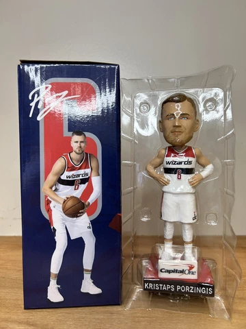 2023 Kristaps Porzingis Bobblehead Washington Wizards NBA  3/22/23 Giveaway Cover
