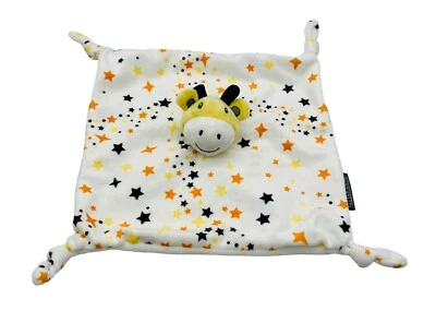 Cobertor de segurança Little Linen Company girafa Lovey pelúcia com nós Austrália  - Imagem 1 de 4