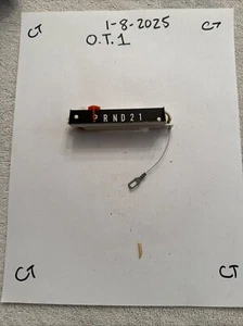 Plymouth Shift Indicator 8123229 Group No 7-537 - Picture 1 of 3