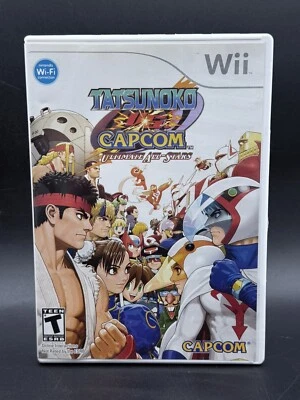 Tatsunoko vs. Capcom: Ultimate All Stars (Nintendo Wii, 2010) Complete w/Manual - Image 1 of 4