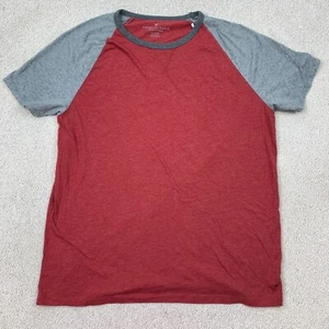 American Eagle Raglan T-Shirt Men's XXL Short Sleeve Multi Colorblock - Picture 1 of 8
