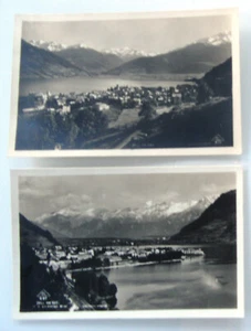 Ansichtskarten Lot ZELL AM SEE Österreich Postcards 2 x Postkarte ca. ~1930/40 - Bild 1 von 2