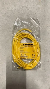 New in Bag Turck Elektronik PXG 3M-4 Eurofast Molded Cord Yellow - Picture 1 of 9