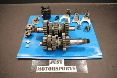 2001 Yamaha Wr250f Transmission Forks Gears Drum Shafts — 第 1/4 张图片
