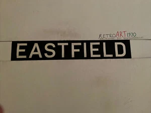 Edinburgh Vintage Rare Bus Blind 1512 28” - Gift - Eastfield - Picture 1 of 12
