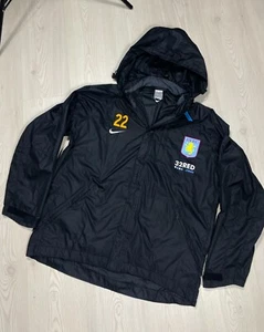Abrigo de fútbol Aston Villa - 2007/2008 con capucha Stormfit impermeable - Imagen 1 de 9