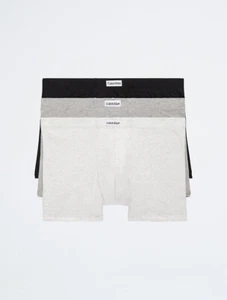 Calvin Klein NB3262900 Pure Cotton Stretch Blend 3 Pack Trunk XL - Picture 1 of 1