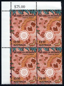 2024 Kalkadoon Dreaming Community ULC Value Block of Four Mint Stamp Australia - Picture 1 of 1