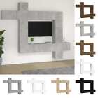 9-delige Tv-meubelset bewerkt hout betongrijs vidaXL