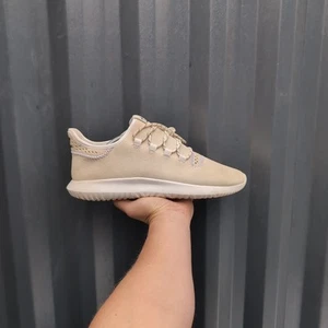*RARE* UK 10 - adidas Tubular Shadow Cloud Chalk White Mens Trainers CQ0932 - Picture 1 of 11