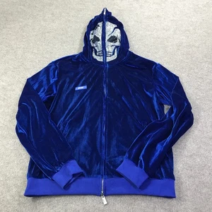 Guapi Hoodie Mens 2XL Velvet Skull Mask Limited Edition Zip Up Jacket 45/100 - Picture 1 of 16