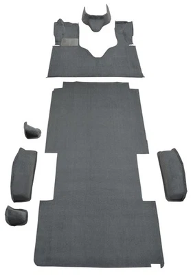 Alfombra Ford E-150 Econoline 1975-1983 - Cutpile|Ext, con cubierta de motor compatible con 148 WB  Foto 1 de 2