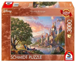 NEW Schmidt  Jigsaw Puzzle 3000 Pieces Disney Belle's Magical World - Picture 1 of 2