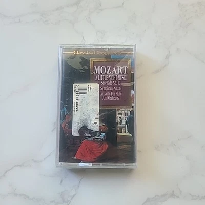 A Little Night Music Mozart Classical Treasures NEW Sealed Cassette Tape 1995 - Image 1 of 4