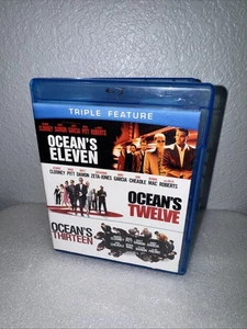 Ocean's Eleven (2001) /Ocean's Twelve/Ocean's Thirteen (Blu-ray, 2007) Triple - Bild 1 von 3
