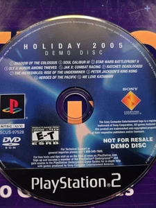 Holiday 2005 Demo Disc PS2 Playstation 2 Disc Only - (See Pics) - Picture 1 of 2