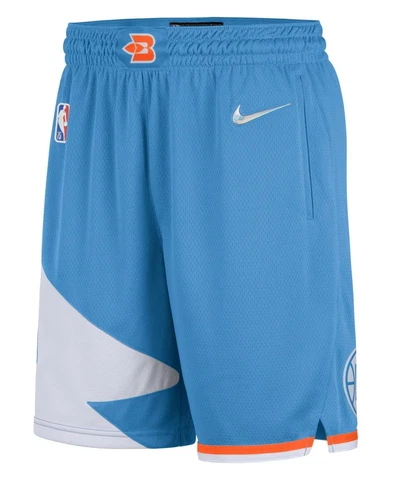 NIKE LOS ANGELES CLIPPERS CITY EDITION NBA SWINGMAN DIAMOND 75TH SHORTS 3XL Cover