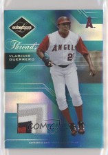 2005 Leaf Limited Threads Jerseys Prime /100 Vladimir Guerrero #7 HOF
