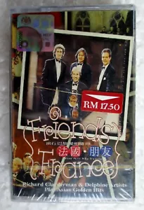 Friends France by Richard Clayderman Rare Malaysia Cassette Tape New Sealed - Picture 1 of 3