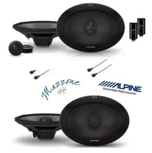ALPINE R-S69.2 R-S69C.2 KIT 6 CASSE PER JEEP COMPASS 16 OVALI 6x9" ALTOPARLANTI - Imagen 1 de 14