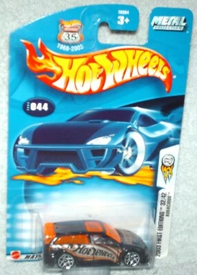 风火轮 2003 年第一版 #44 大胆黑色,y'5s,ex.card,我联合发货 — 第 1/2 张图片