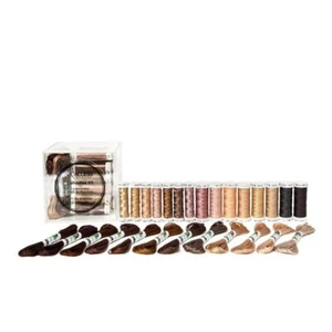 A Ver au Soie Silk Skin Flesh Tone Thread Kit Collection No. 5 dark complexion - Picture 1 of 3