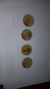 LOTTO 4 DISCHETTI FERRERO CICLISMO ( 1 DOPPIO) - Foto 1 di 2