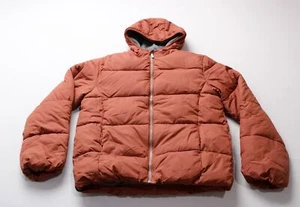 Tex Outerwear Kids Unisex Long Sleeve Hooded Coat AP2 Terracotta Size: 13-14 NWT - Picture 1 of 5