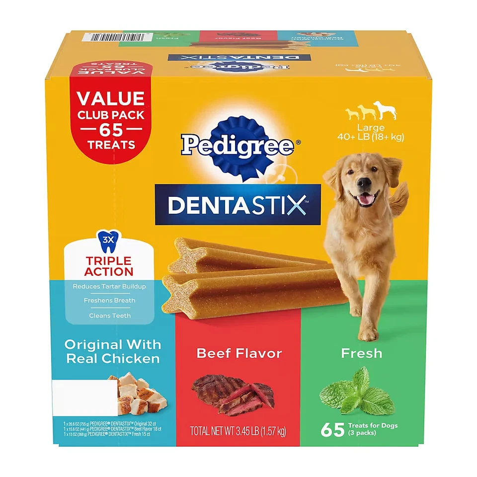 Pedigree Dentastix Multipack, 65 ct. - Image 1 of 1