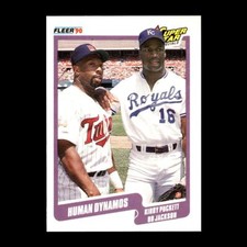 Bo Jackson 1990 Fleer Canadian Kansas City Royals #635 R315G 7