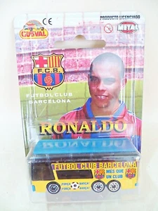 GUISVAL ""TEAM BUS/COACH"". BARCELLONA FC RONALDO. MOC/MIB/SCATOLATO/CARDATO. RARO - Foto 1 di 5
