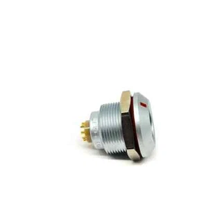 LEMO EGG.2K.308 Receptacle Circular Push Pull Connector, 8 Position, Panel Mount - Picture 1 of 12