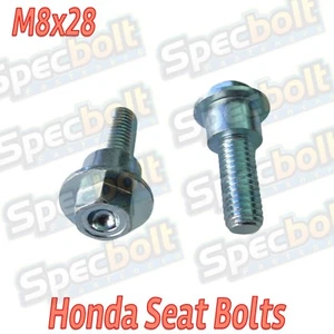 Pernos de asiento Honda CRF M8x28 '14-'17 CRF250R '13-'16 CRF450R reemplazo 90121-MEN-A70 - Imagen 1 de 2
