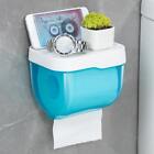 Modern Style Wall Mounted Bathroom Tissue Box Self-adhesive Phone Holder